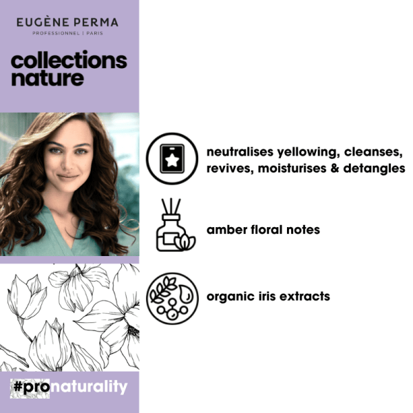 Eugene Perma COLLECTIONS NATURE Neutralizing Blue Shampoo 300-1000 ml - Slika 3